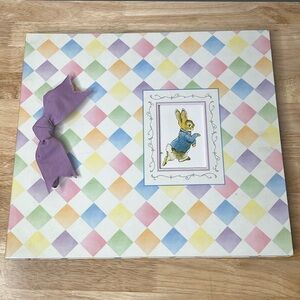 12 x 12 Beatrix Potter 2001 scrapbook and Stickers